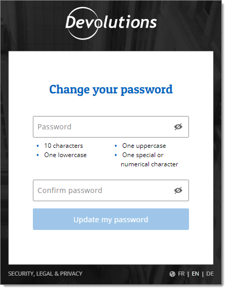 Devolutions Account - Password Change.png