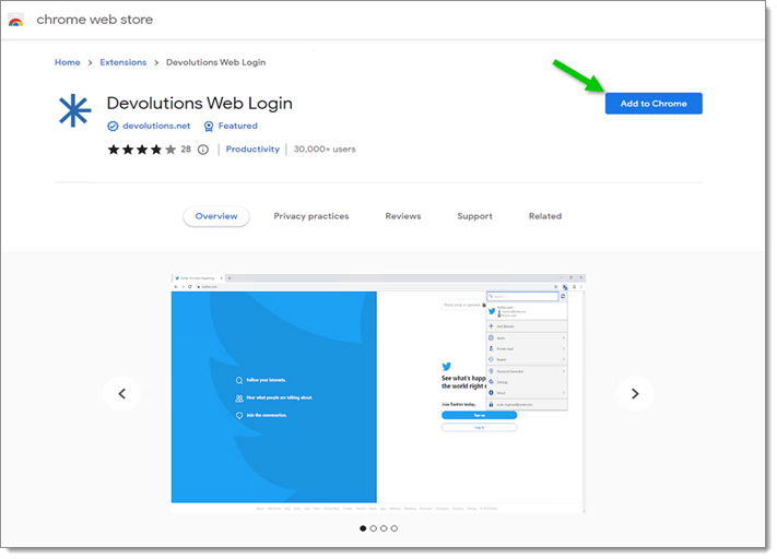 Devolutions Web Login in the Chrome Web Store.png