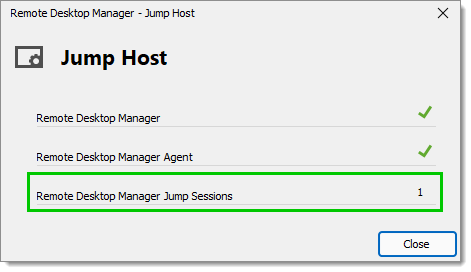 1 Remote Desktop Manager Jump Session