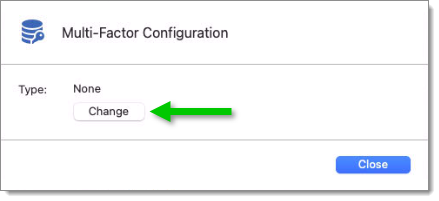 Two Factor Configuration