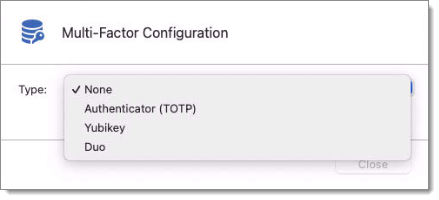 Two Factor Configuration