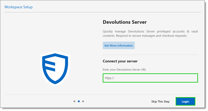 Devolutions Server URL