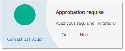 Approbation requise