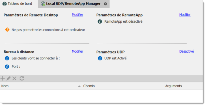 Local RDP/RemoteApp Manager
