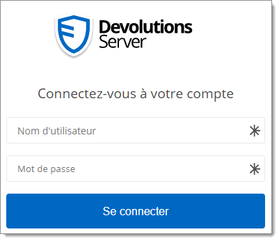 Connecter Devolutions Server