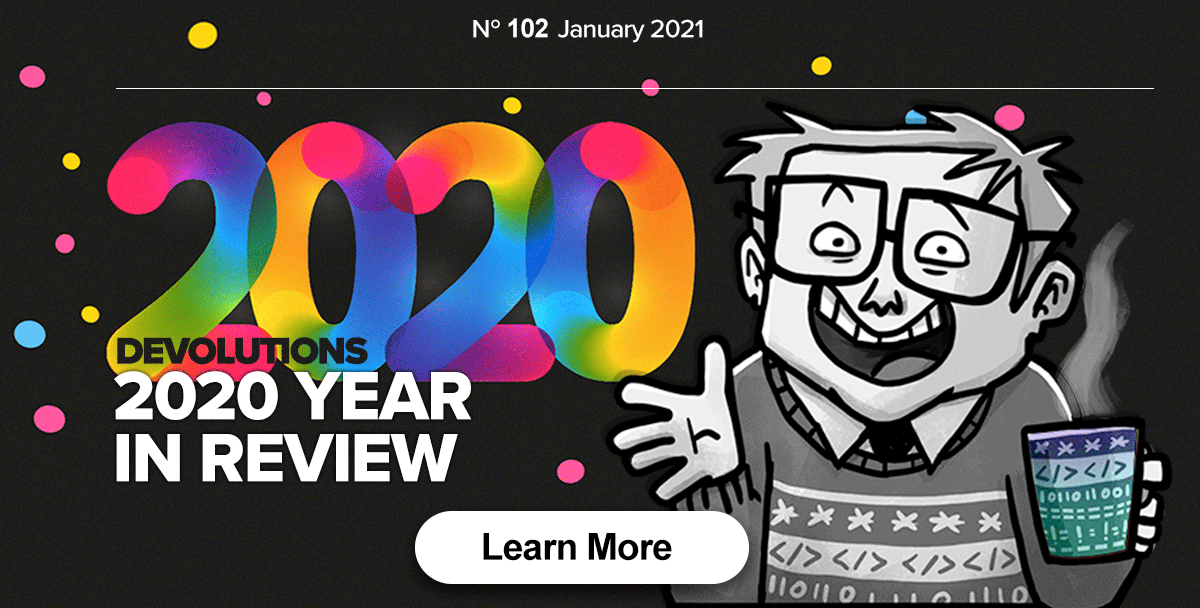 Newsletter - January, 2021