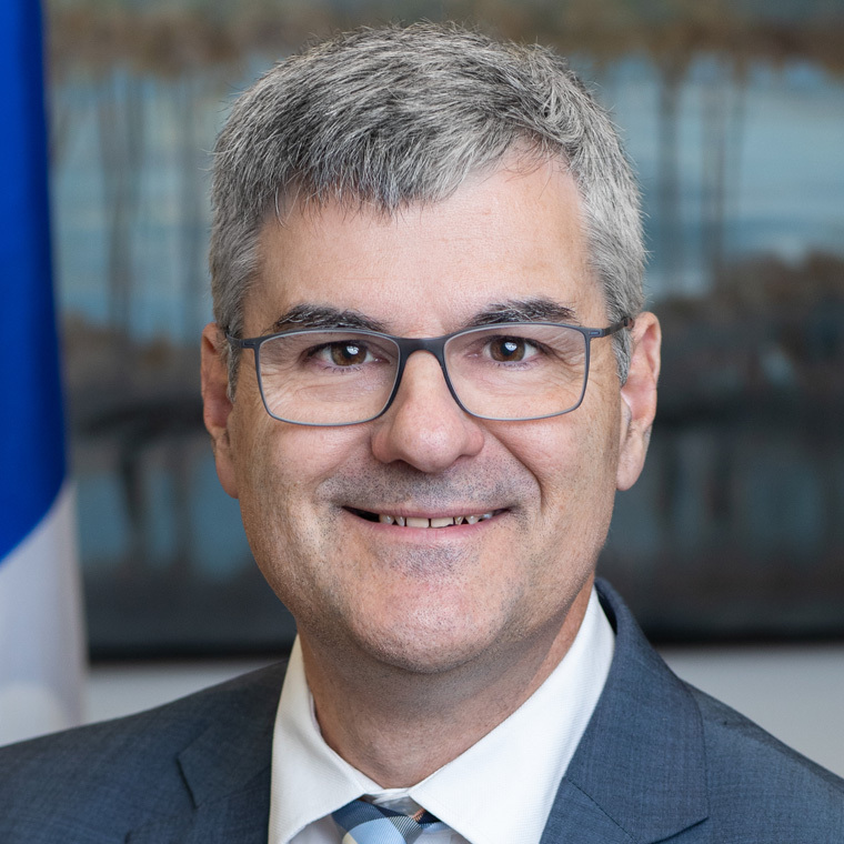 Ministre Éric Caire Conférence d'accueil