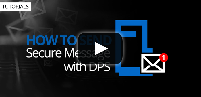 How to send secure messages in DPS