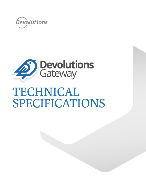 Gateway Technical Specifications