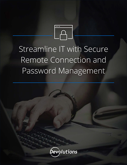 Streamline IT with Secure Remote Connection and Password Management